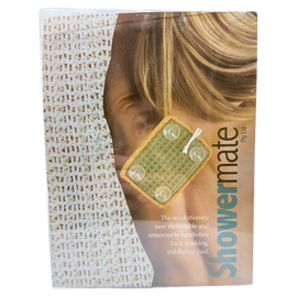 Showermate Revolutionary Mobility Impaired Hands Free Exfoliating Pad White