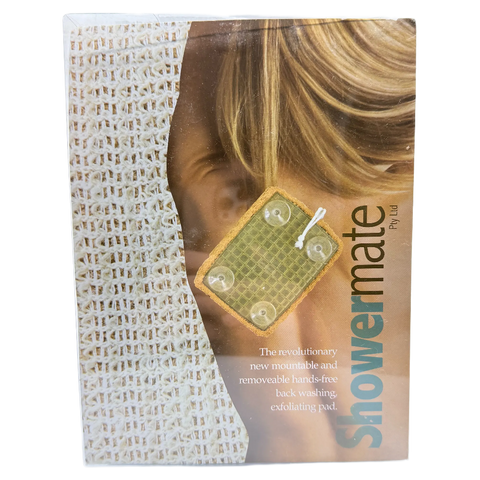 Showermate Revolutionary Mobility Impaired Hands Free Exfoliating Pad White