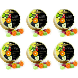 6 x Simpkins Mixed Fruit Drops 200g Tin Sweets Candy Lollies