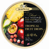 Simpkins Tropical Fruit Drops 200g Tin Sweets Candy Lollies