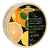 Simpkins Orange Lemon and Grapefruit Drops 200g Tin Sweets Candy Lollies
