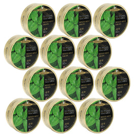 Simpkins Mixed Mint Drops 12 x 200g Tins Traditional British Travel Sweets