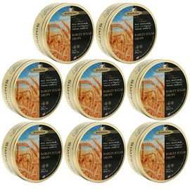 Simpkins Barley Sugar Drops 8 x 200g Tins Traditional UK Travel Sweets