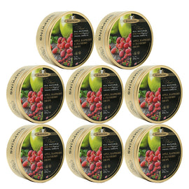 Simpkins Apple Raspberry Cranberry Drops 8 x 200g Tins Traditional Travel Sweets