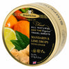 Simpkins Mandarin Lime and Ginger Drops 200g Tin Sweets Candy Lollies