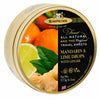 Simpkins Mandarin Lime and Ginger Drops 200g Tin Sweets Candy Lollies