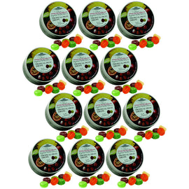 Simpkins Sugar Free Tropical Fruit Drops 12 x 175g Tins Gluten Free Sweets