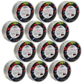 Simpkins Sugar Free Forest Fruit Drops 12 x 175g Tins Gluten Free Sweets UK Made