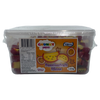 Vidal Chunky Liquorice Passion Fruit Slices Tub 1.45kg Bulk Candy