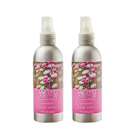 Sharday Wild Florals Room Spray Home Fragrance 2 x 200ml