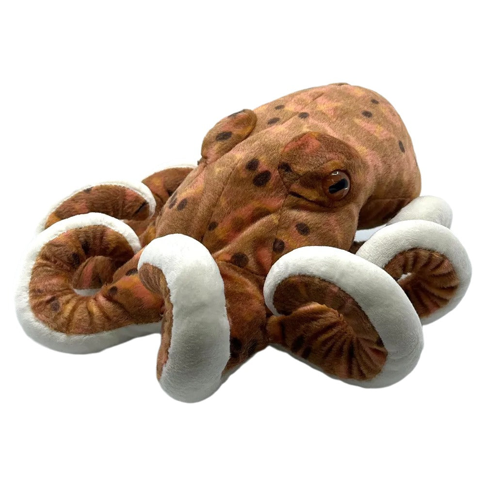 Wild Republic Cuddlekins Octopus Plush Toy Aquatic Stuffed Animal 30cm