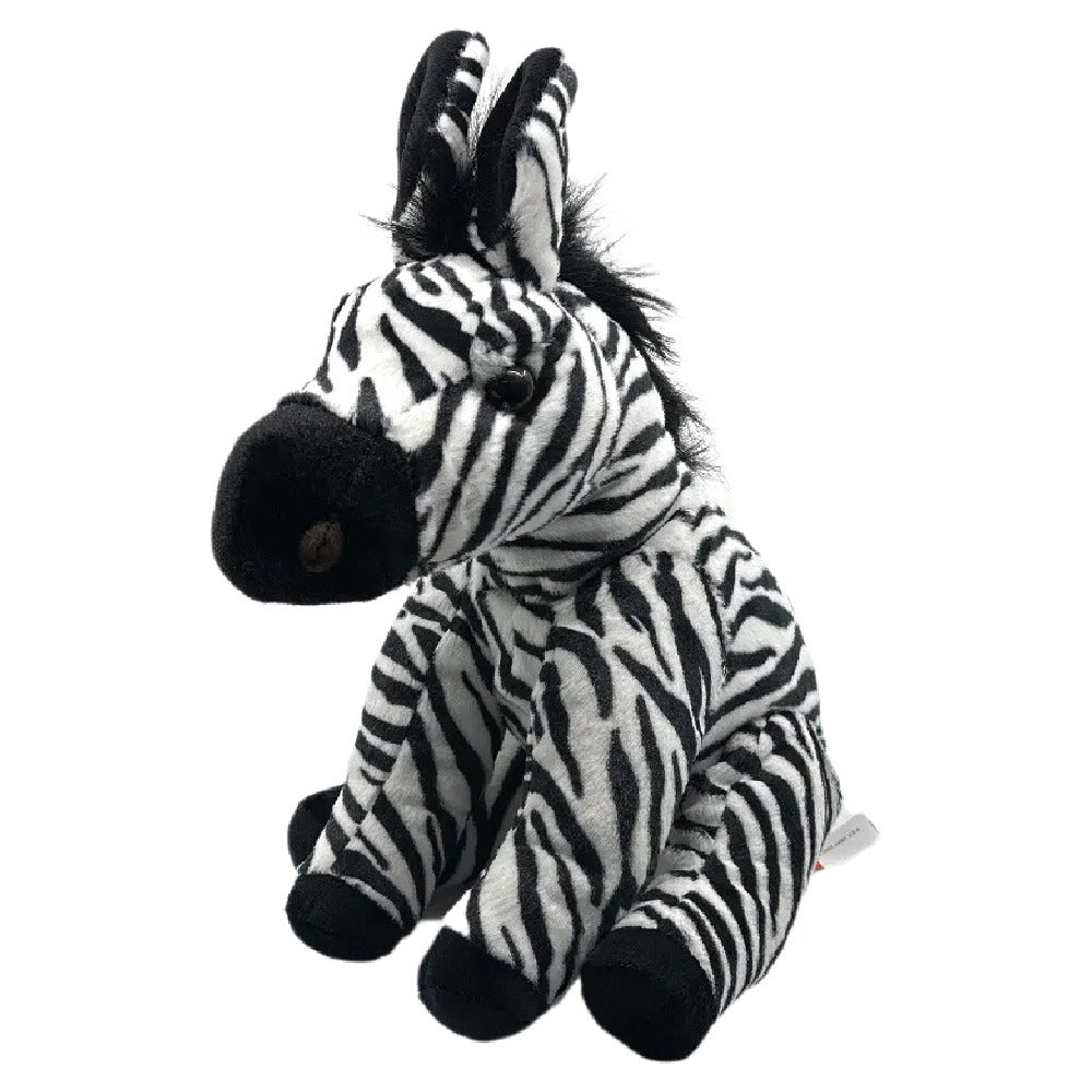 Wild Republic Cuddlkins Zebra Plush Toy Stuffed Animal 30cm