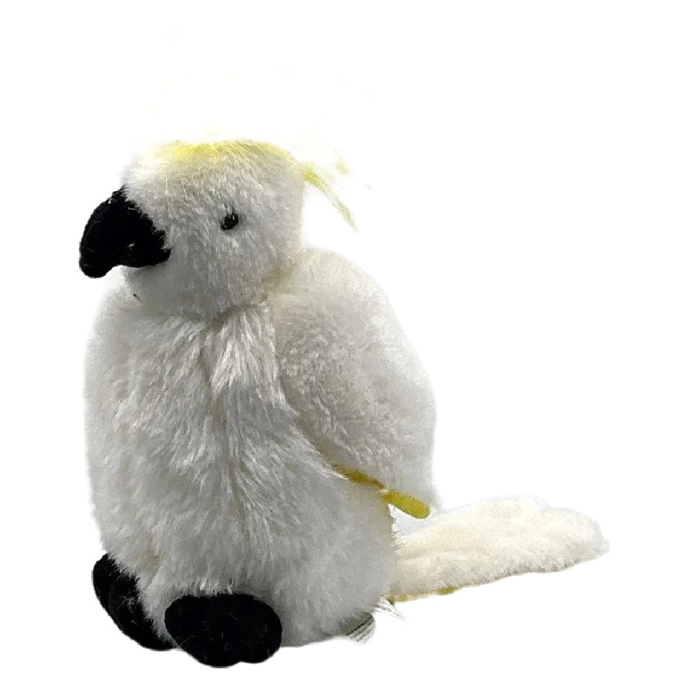 Wild Republic Cuddlekins Cockatoo Soft Plush Toy Mini Stuffed Animal 18cm