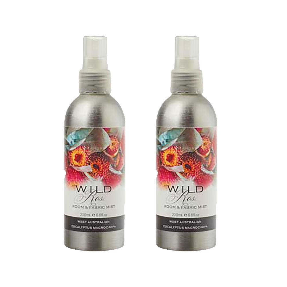 Sharday Wild Roses Room and Fabric Spray Home Fragrance 200ml x 2
