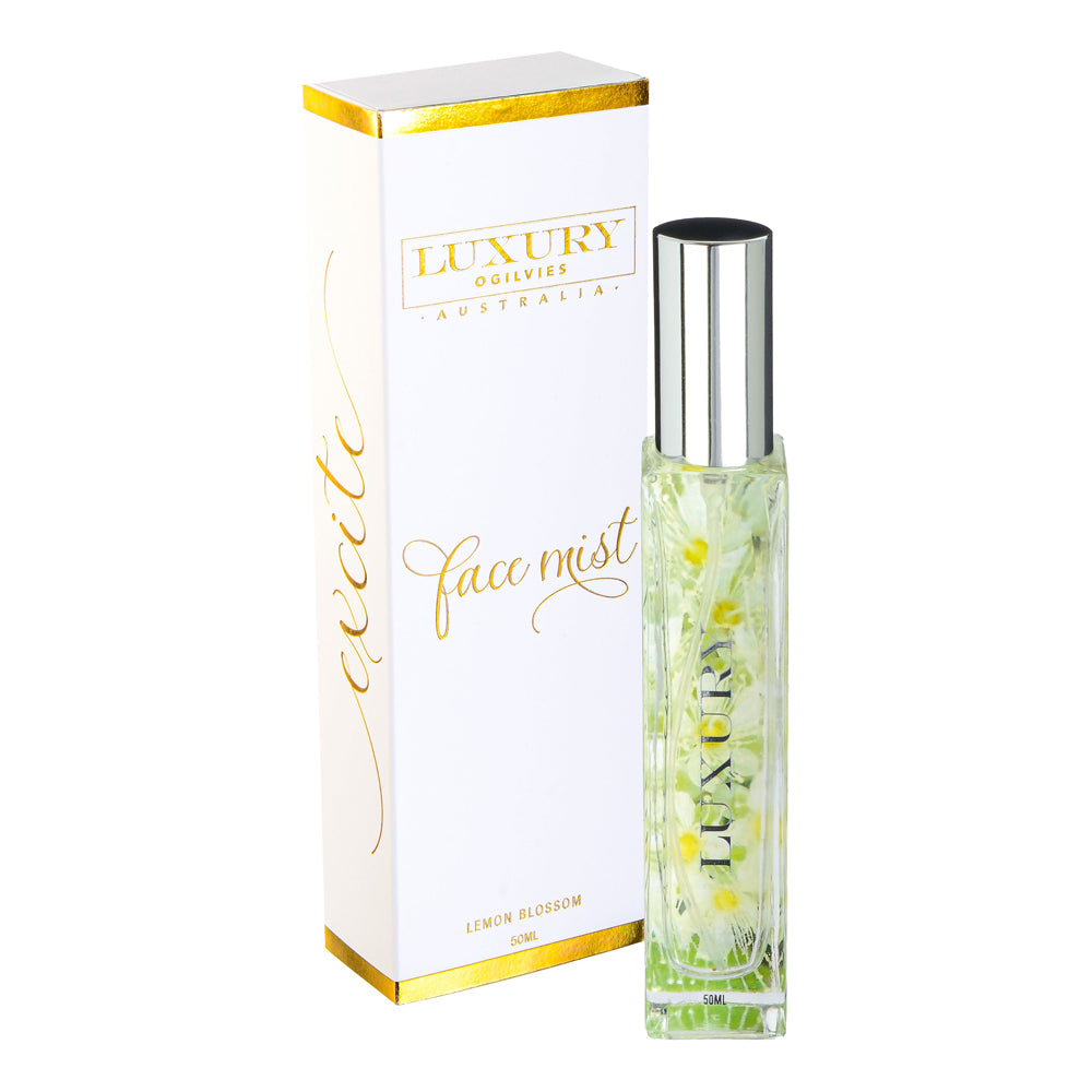 Luxury Ogilvies Face Mist - Lemon Blossom 'Excite' 50ml