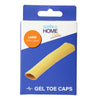 Safe Home Care Large Gel Toe Cap Ribbed Fabric Silicone Tube Strip 15 x 3cm