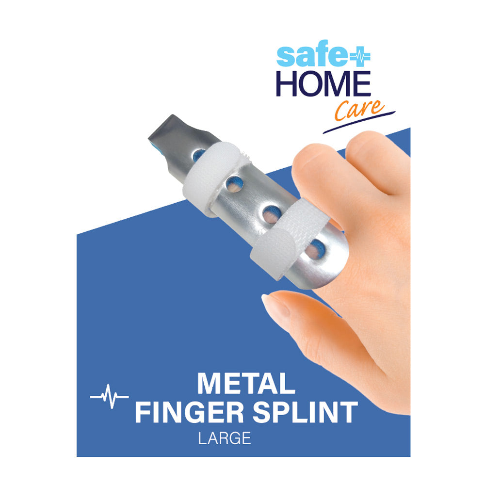 Safe Home Care Finger Splint Metal Large