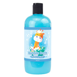 Baby & Me Bubble Bath Blueberry Scent Kids Liquid Soap Giraffe Bottle 500ml