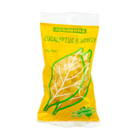 Johnsons Eucalyptus & Honey Drops 70g