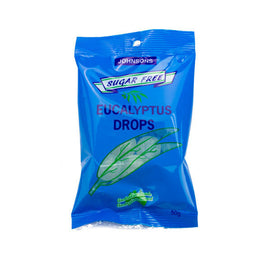 Johnsons Eucalyptus Drops Sugar Free 50g