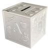 Money Bank Cube Abc Safety Deposit Case Savings Safebox Locker