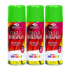 3 x Marc Daniels Hair Colour Spray Green 85g