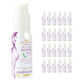 Marc Daniels Blue Cypress Blonde 1.2 Litres Purple Hair Conditioner (24 x 50ml bottles)