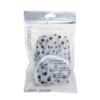 Basicare Deluxe Shower Cap Clear with Black Dots One Size Fits All