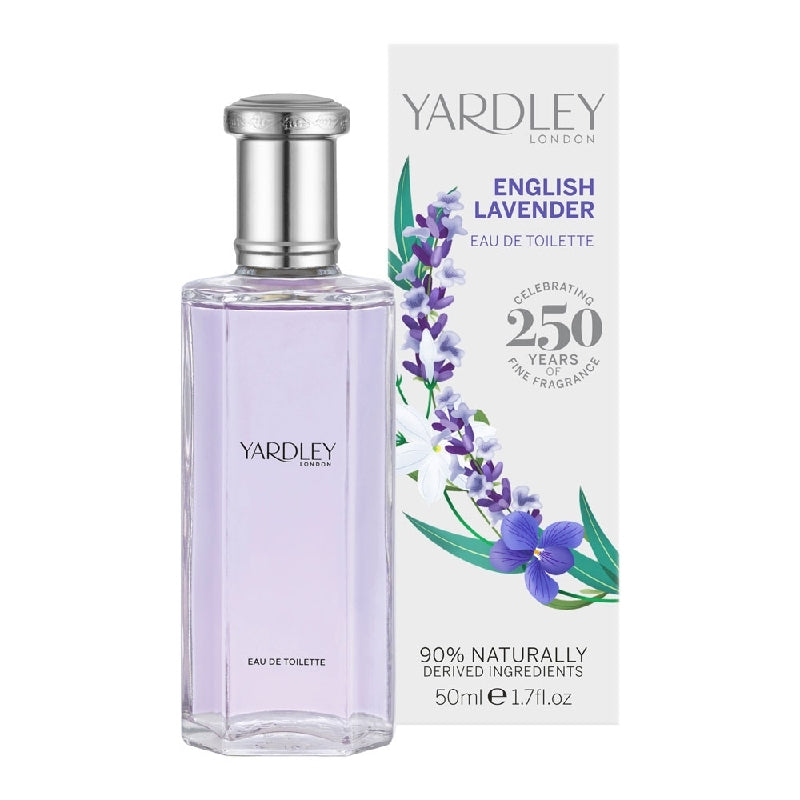 Yardley London English Lavender Eau De Toilette Women Fragrance Spray 50ml