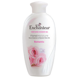 Enchanteur Romantic Perfumed Shower Gel 200ml with Roses and Jasmine