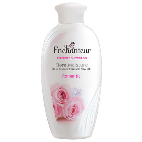Enchanteur Romantic Perfumed Shower Gel 200ml with Roses and Jasmine