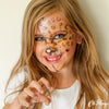 Oh Flossy Childrens Kids Multi Colour Natural 9 Piece Face Paint Set